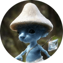 Real Smurf Cat